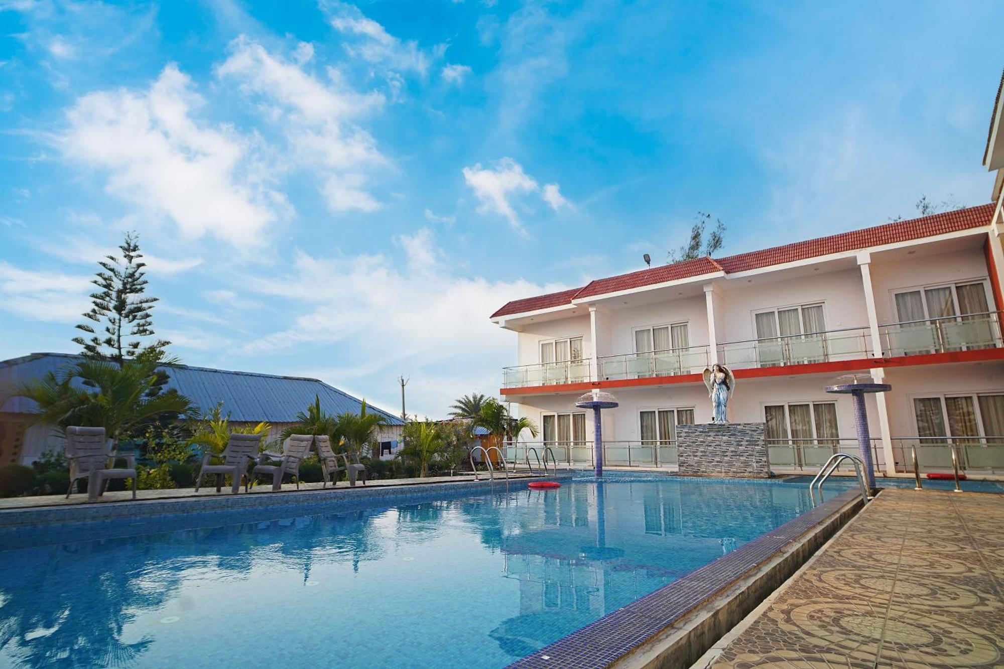 Santiniketan Hotel And Resort !! On Beach Family Resort !! ماندارموني المظهر الخارجي الصورة