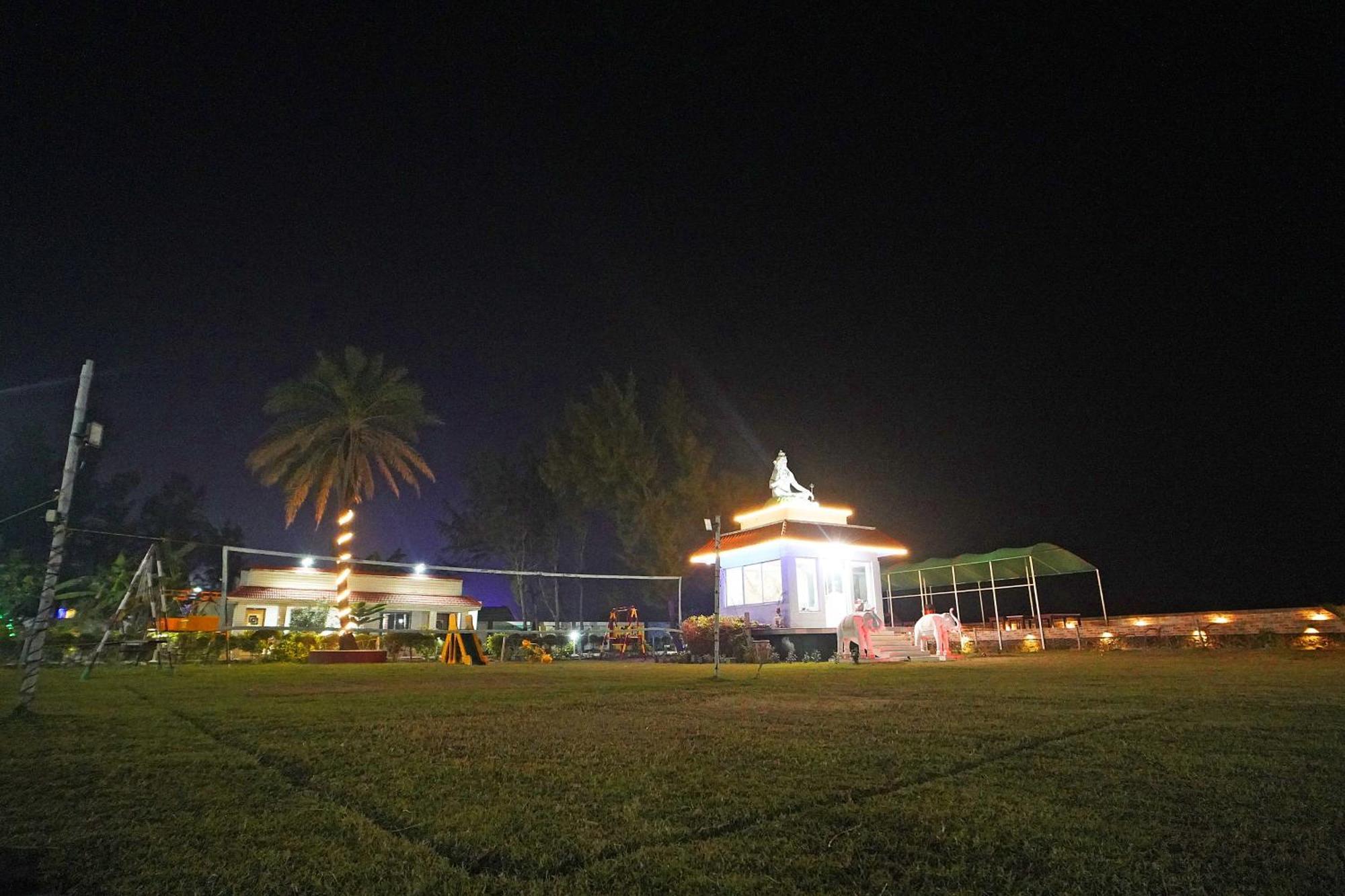 Santiniketan Hotel And Resort !! On Beach Family Resort !! ماندارموني المظهر الخارجي الصورة