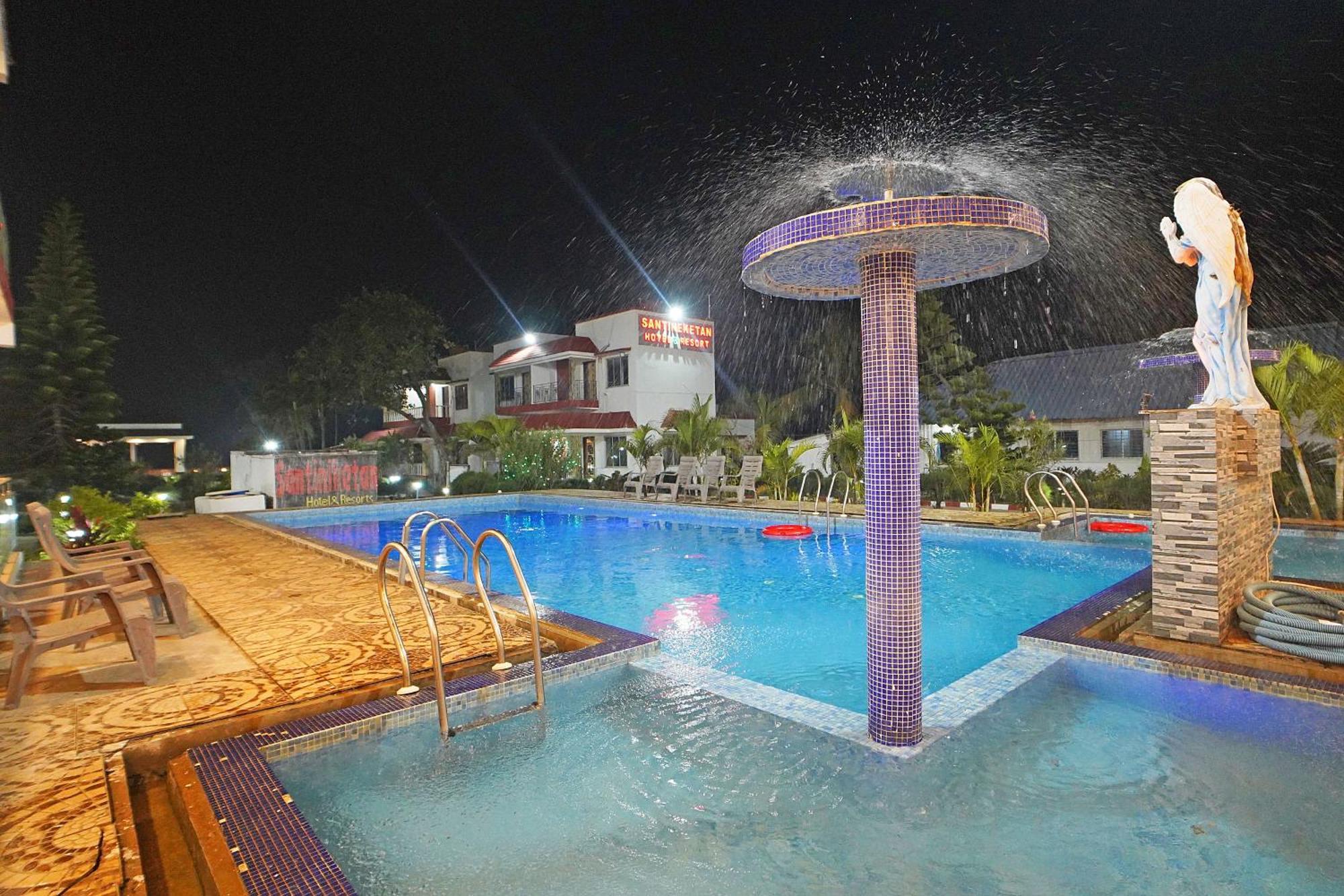 Santiniketan Hotel And Resort !! On Beach Family Resort !! ماندارموني المظهر الخارجي الصورة