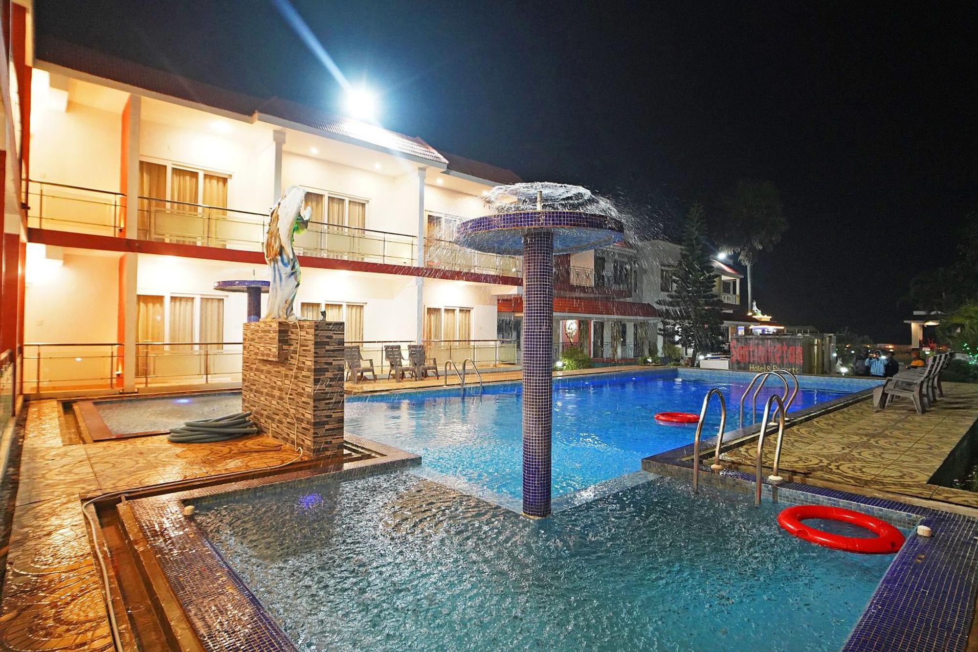 Santiniketan Hotel And Resort !! On Beach Family Resort !! ماندارموني المظهر الخارجي الصورة