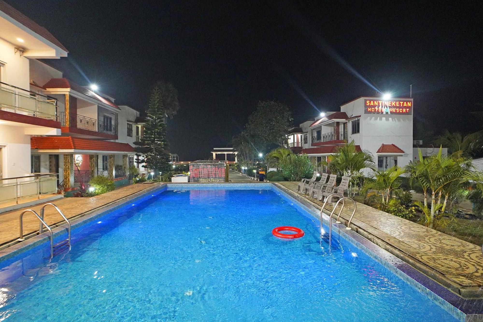 Santiniketan Hotel And Resort !! On Beach Family Resort !! ماندارموني المظهر الخارجي الصورة