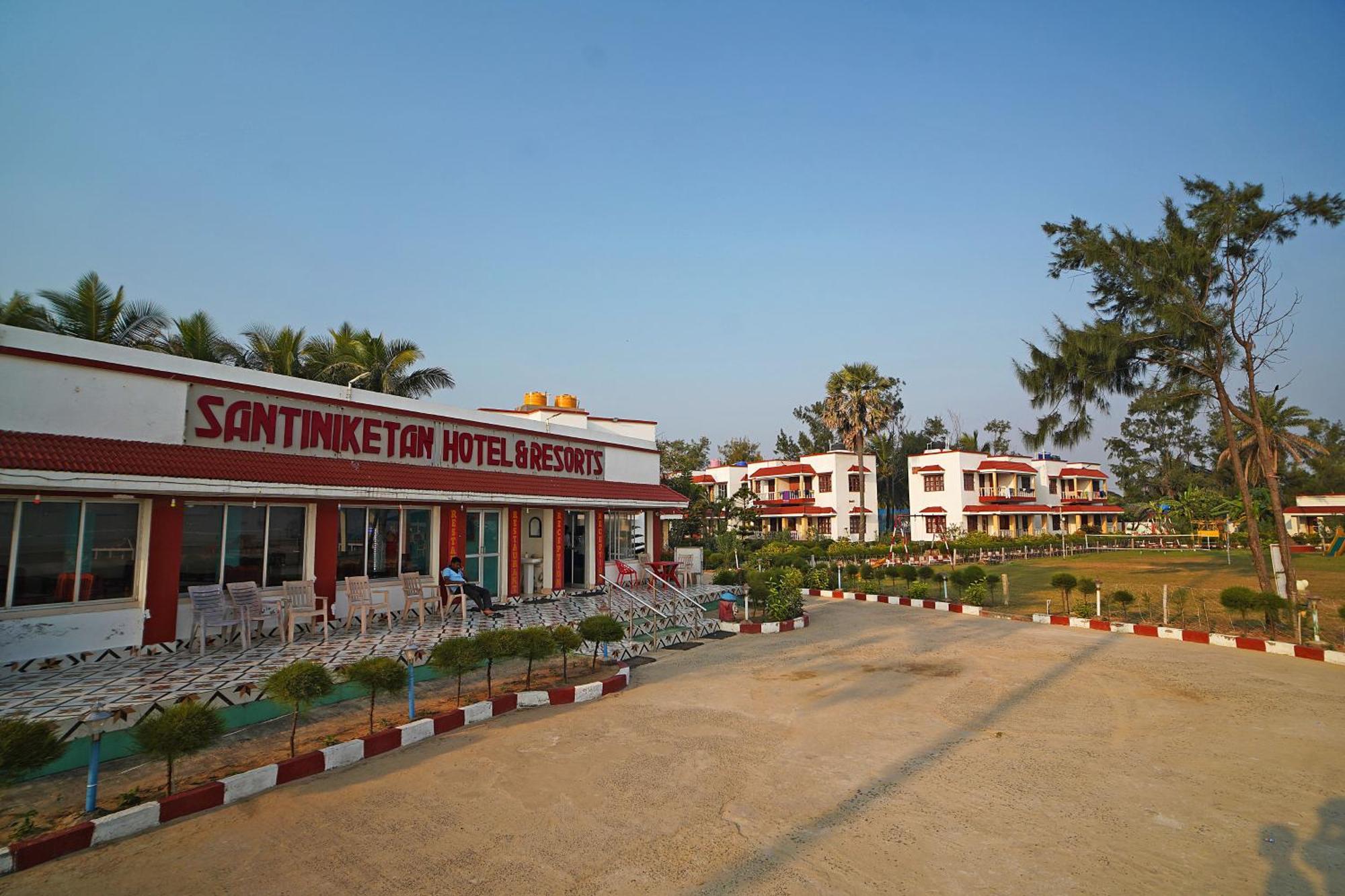 Santiniketan Hotel And Resort !! On Beach Family Resort !! ماندارموني المظهر الخارجي الصورة