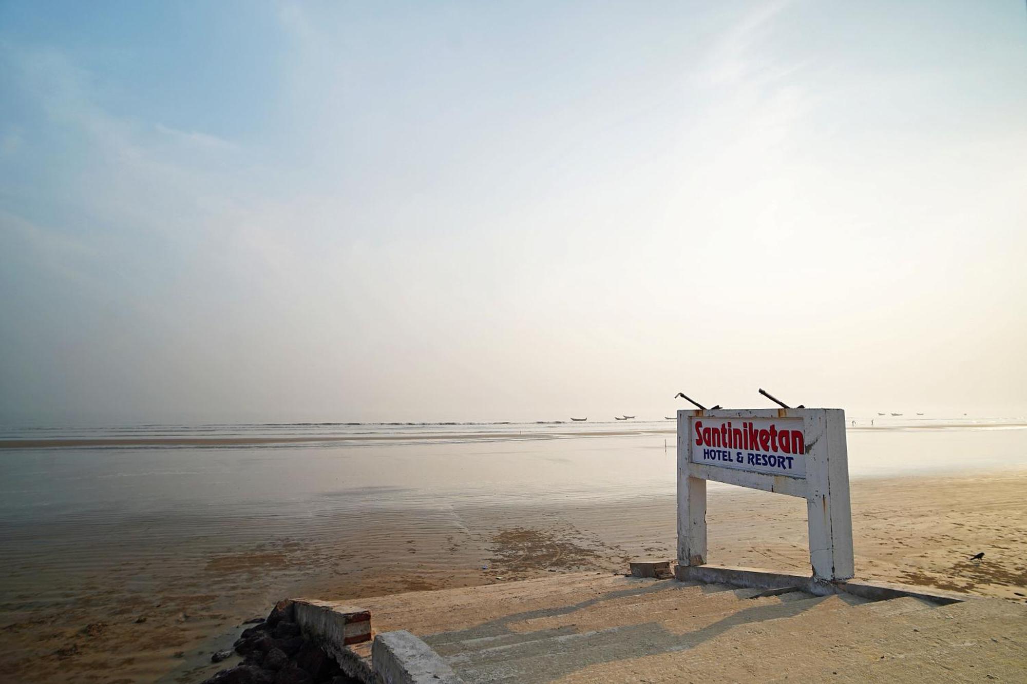 Santiniketan Hotel And Resort !! On Beach Family Resort !! ماندارموني المظهر الخارجي الصورة