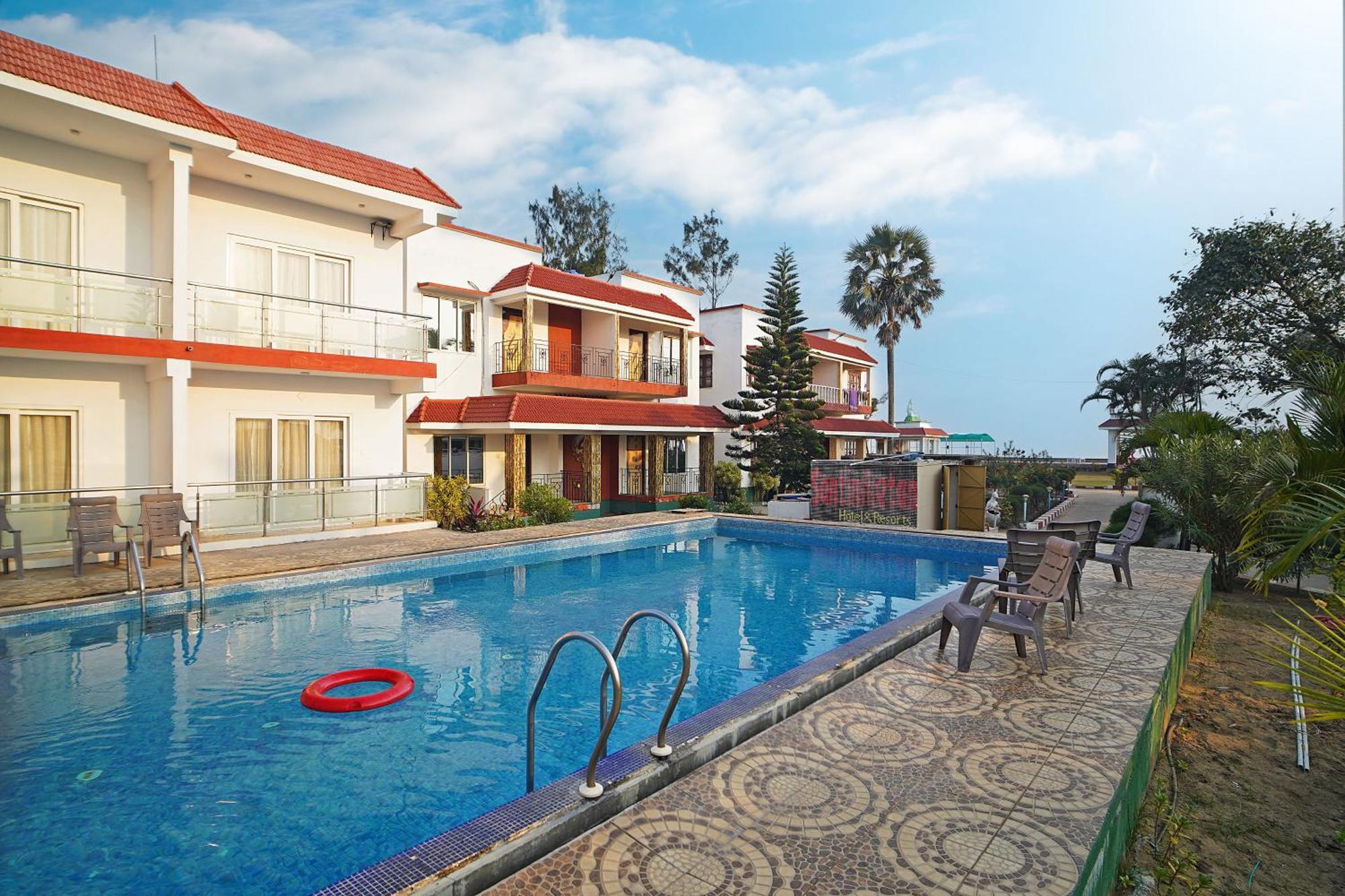 Santiniketan Hotel And Resort !! On Beach Family Resort !! ماندارموني المظهر الخارجي الصورة