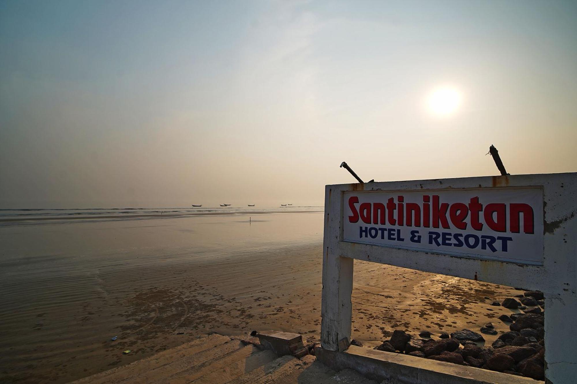 Santiniketan Hotel And Resort !! On Beach Family Resort !! ماندارموني المظهر الخارجي الصورة